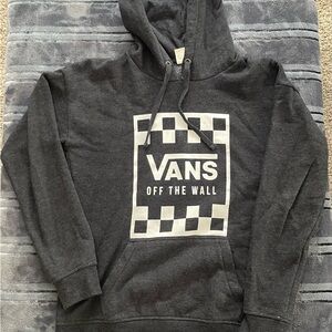 Vans Kid’s Charcoal Hoodie with Logo